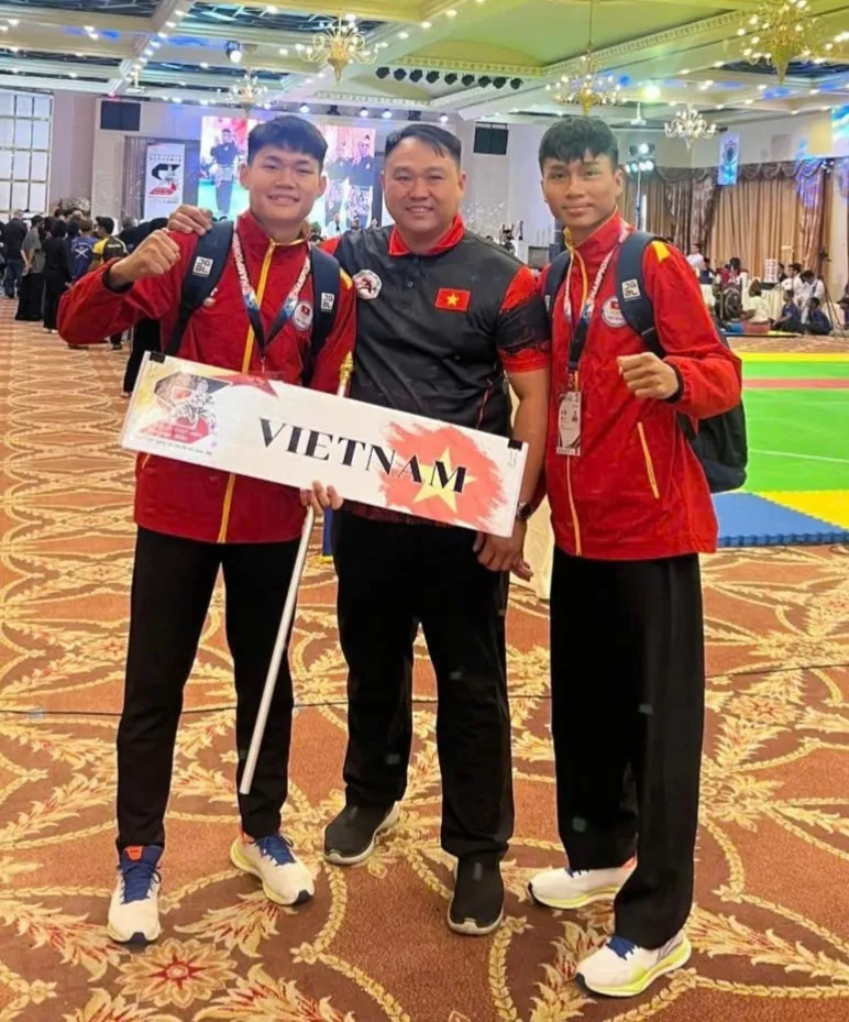 Các thành viên của đơn vị TPHCM góp mặt ở đội tuyển pencak silat Việt Nam