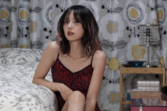 Bức ảnh đời thường của hot girl làm mẫu nhân vật