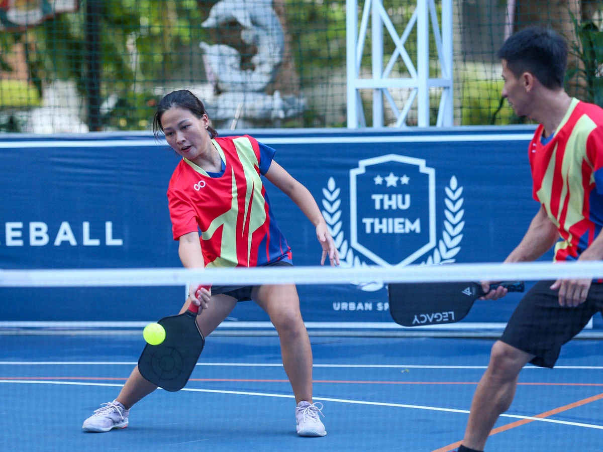 Người chơi pickleball bị chấn thương