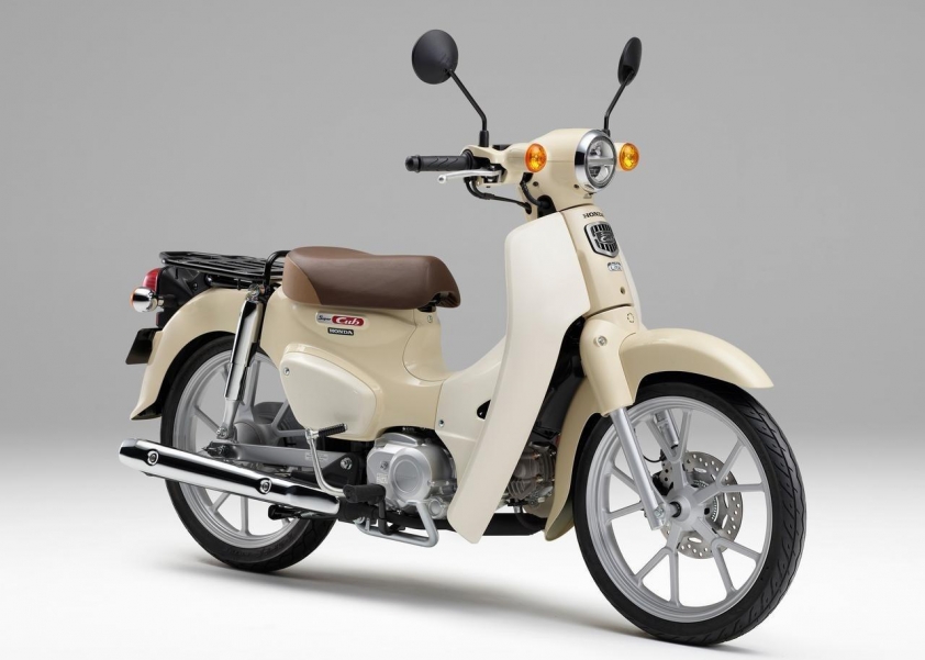 Xe Super Cub 110 Lite giữ thiết kế cổ điển