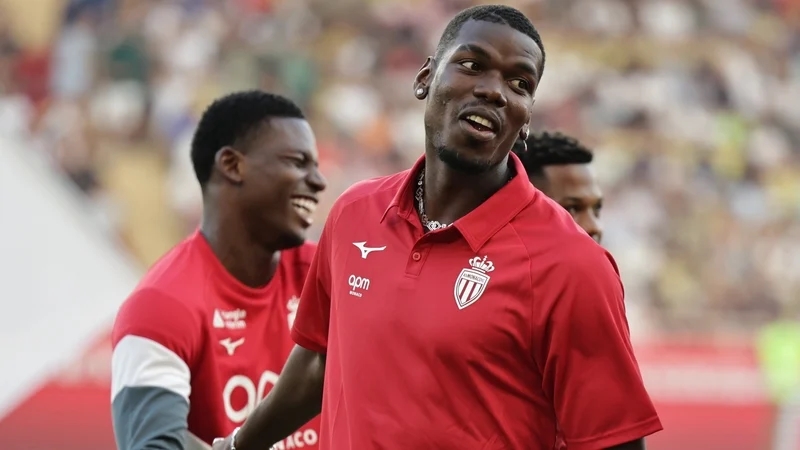 Paul Pogba 01 Paul Pogba tập luyện tại Monaco