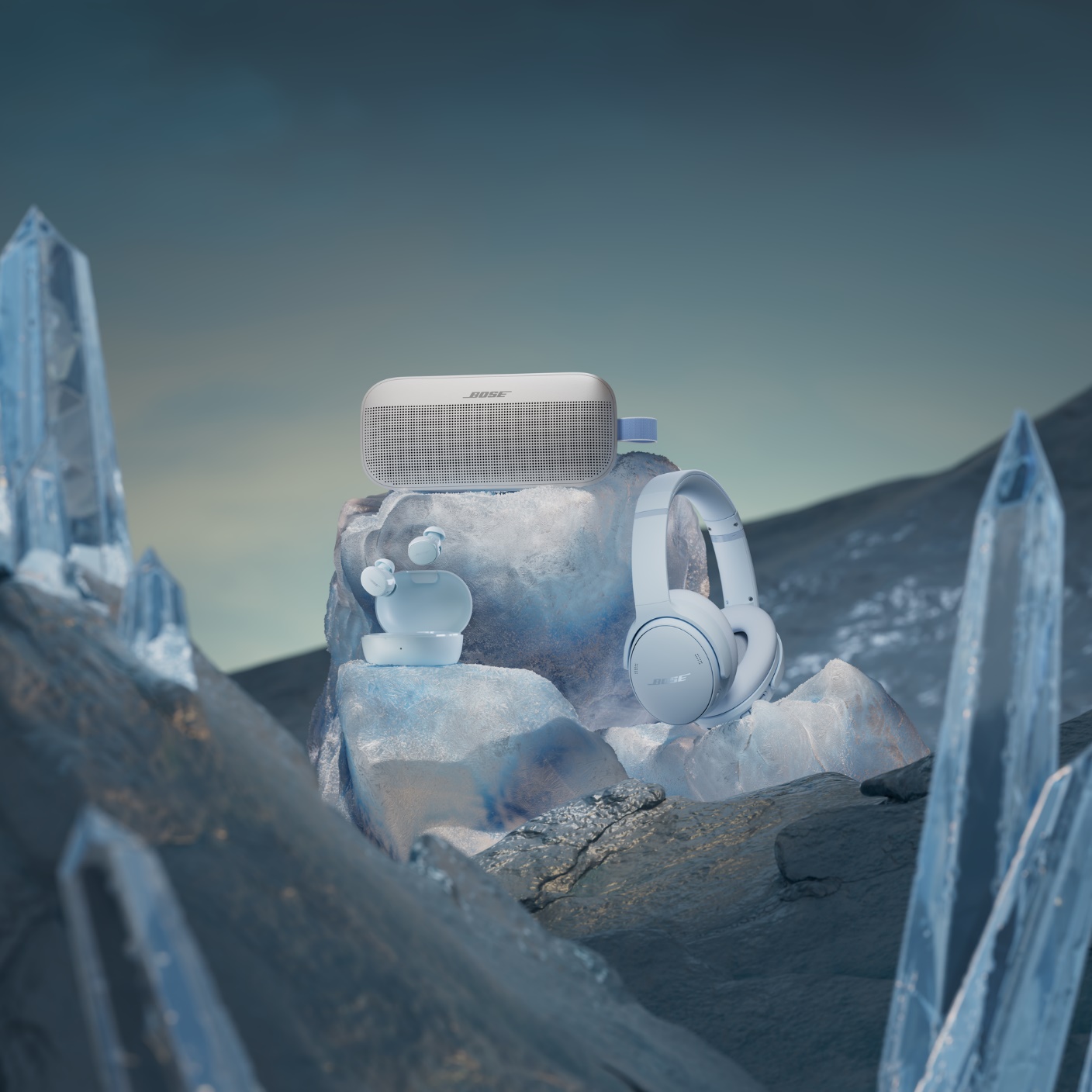 Tai nghe phiên bản màu Ice Blue sáng trong