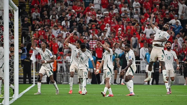 Saudi đã ngược dòng thành công.
