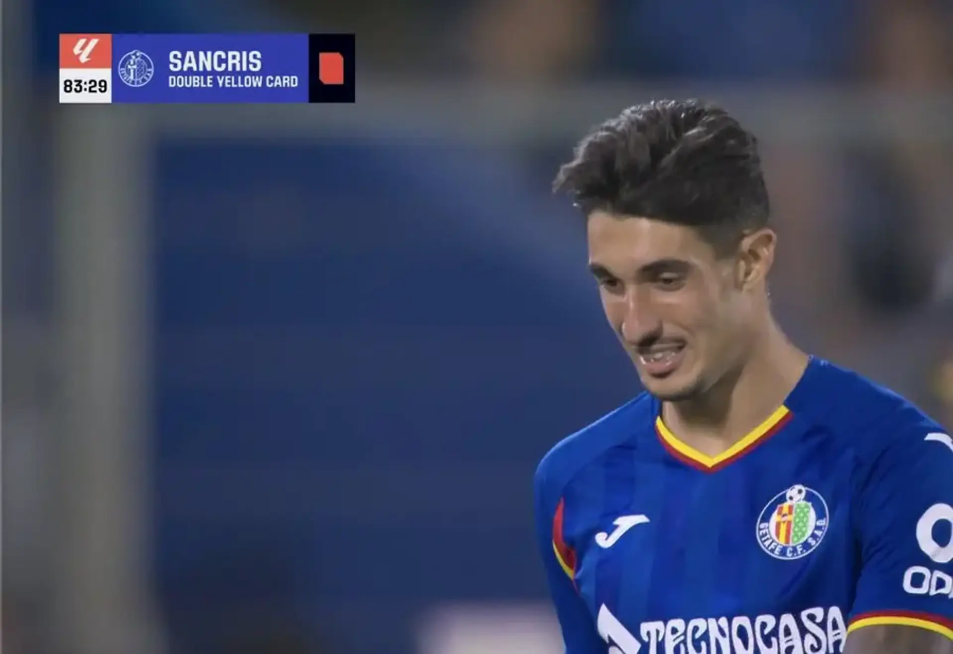 Sancris bị truất quyền thi đấu trong trận Getafe gặp Real Madrid