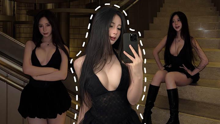Hot girl chuyên diện đồ táo bạo làm fan ngỡ ngàng- Ảnh 1. Hot girl chuyên diện đồ táo bạo làm fan ngỡ ngàng- Ảnh 1.