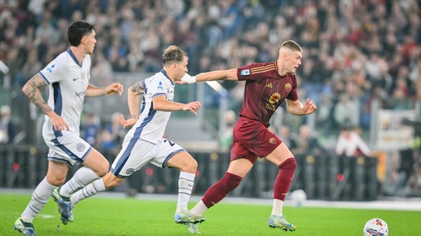 HLV Gasperini AS Roma trận Inter