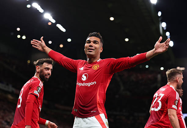 Casemiro chơi xuất sắc trong màu áo Man Utd