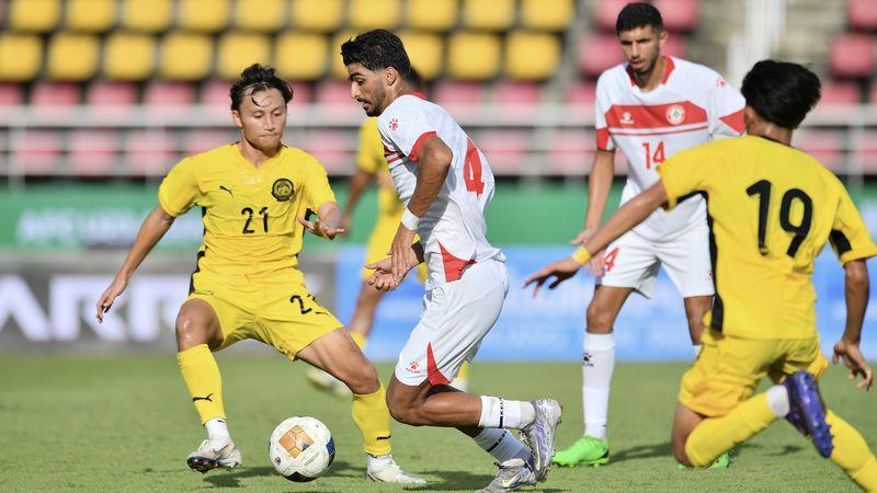 U23 Malaysia bất lực trong việc tìm kiếm bàn thắng