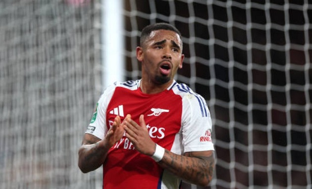 Jesus không còn nằm trong kế hoạch của Arsenal.