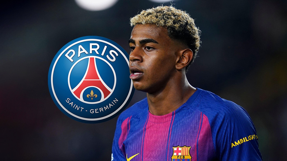 Lamine Yamal trong màu áo Barcelona