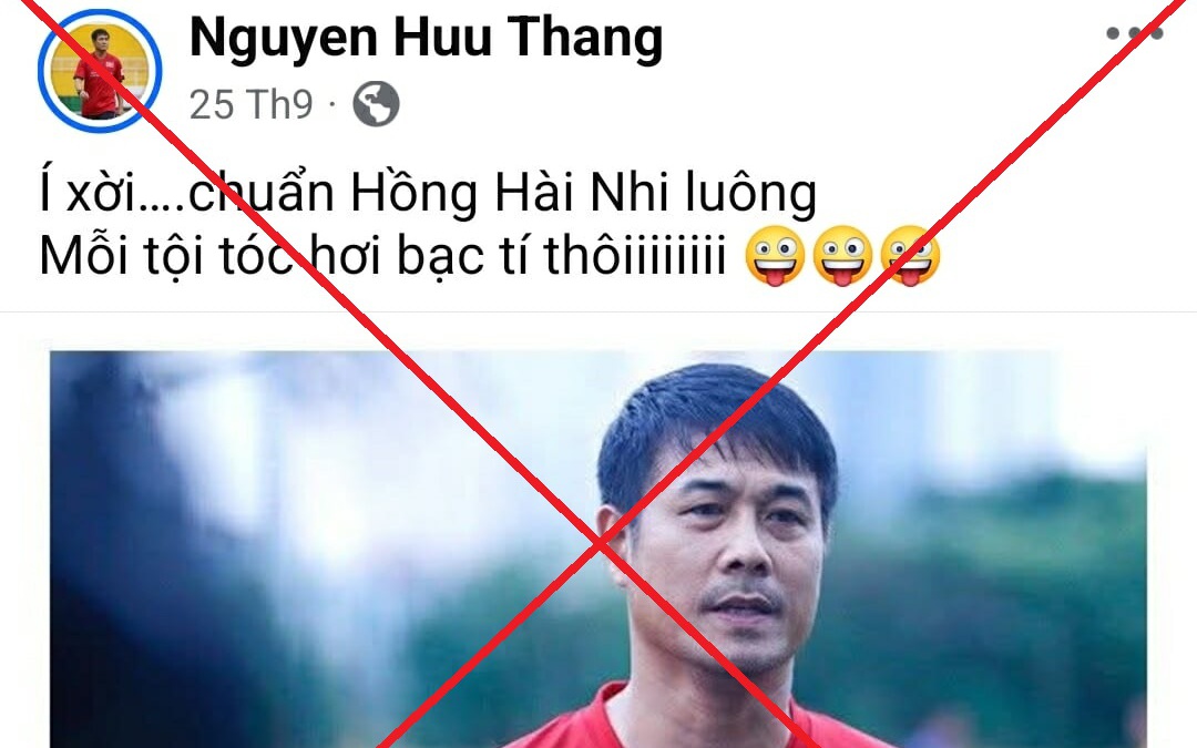 Cựu HLV tuyển Việt Nam bị kẻ lạ mặt giả mạo scandal mạng xã hội