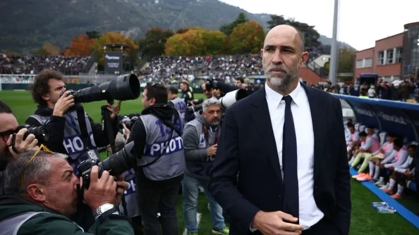 HLV Igor Tudor trên sân