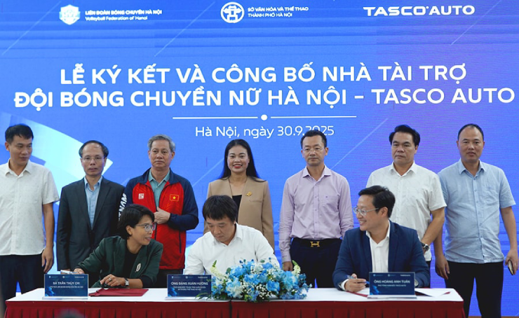 Buổi lễ ký kết hợp tác nhà tài trợ tại Hà Nội