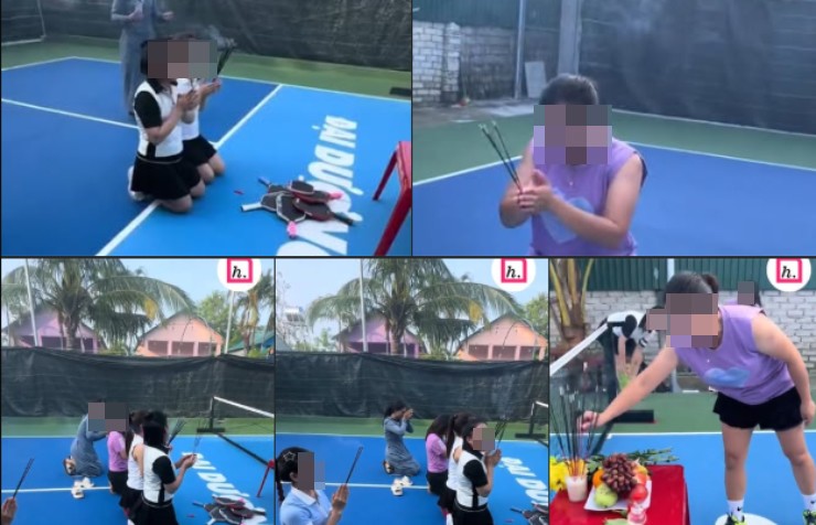 Nghi lễ cúng pickleball