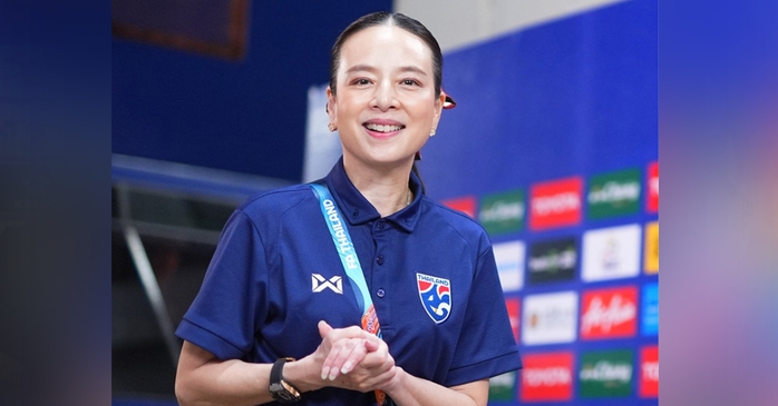 Madam Pang tuyên bố bóng đá Thái Lan sẽ giành hết 4 HCV ở SEA Games 33