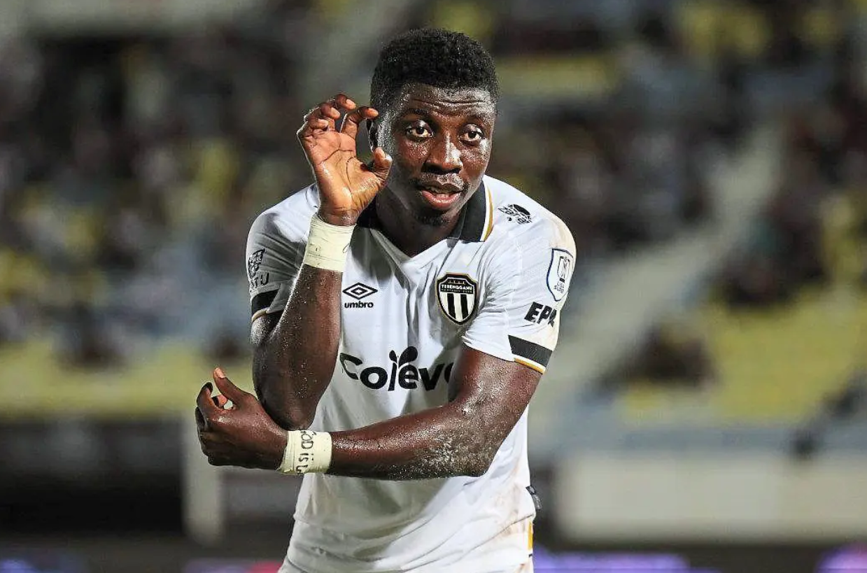 Malaysia lại gặp rắc rối về nhập tịch, ngôi sao mới chưa thể chơi cho Những chú hổ- Ảnh 1. Jordan Mintah chưa thể chơi cho ĐT Malaysia.