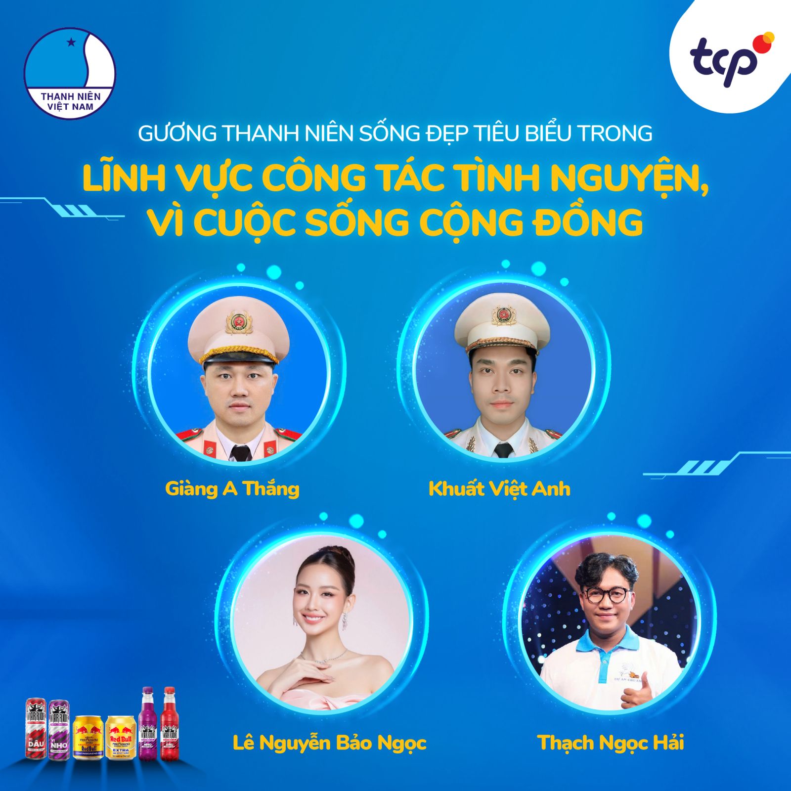 Hình ảnh các bạn trẻ nhận giải thưởng