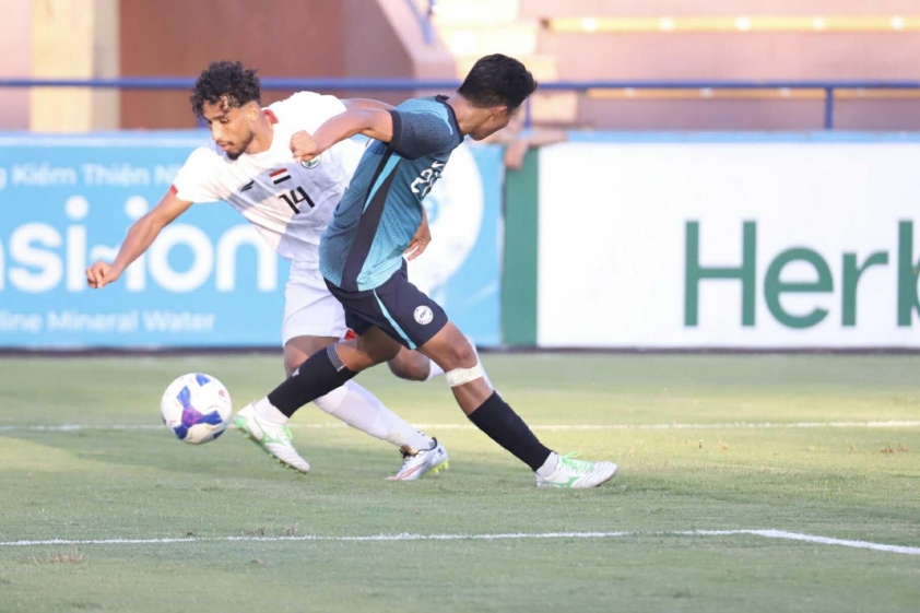 U23 Yemen thi đấu vượt trội so với Singapore