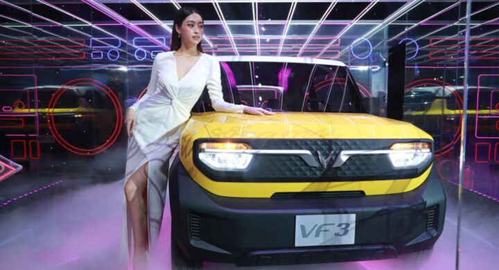 VF 3 mẫu xe điện bán chạy của VinFast