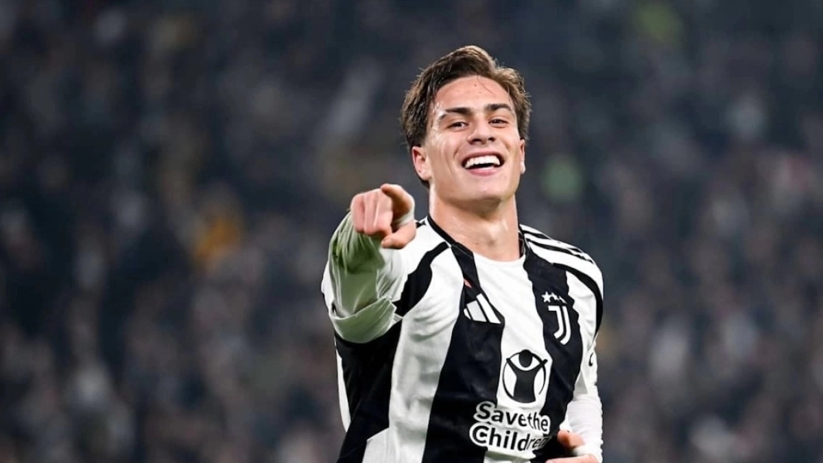Kenan Yildiz thi đấu cho Juventus