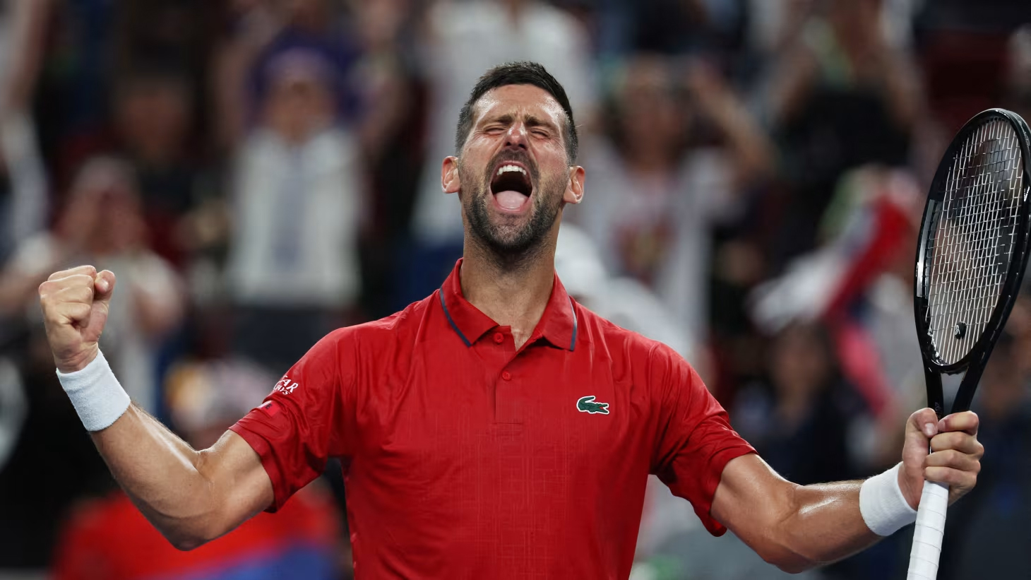 Djokovic là tay vợt hạt giống duy nhất trong Top 6 còn trụ lại đến vòng 4 Thượng Hải Masters 2025