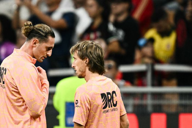 Luka Modric thi đấu đầy nhiệt huyết