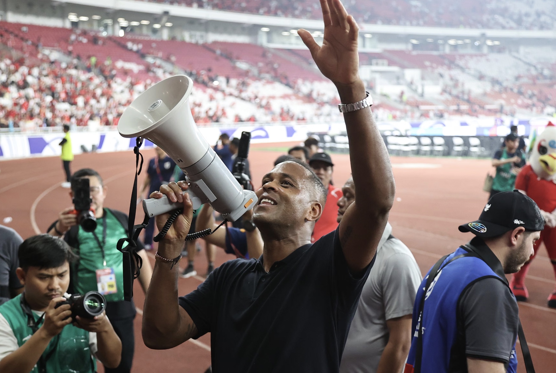 HLV Patrick Kluivert được kỳ vọng sẽ dẫn dắt Indonesia đến World Cup.