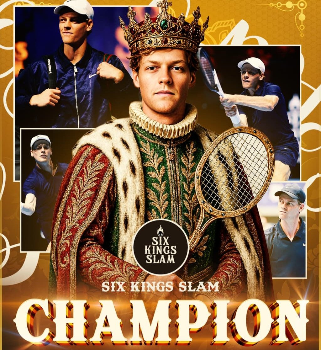 Jannik Sinner lại vô địch Six Kings Slam 2025: Hơn cả một giải biểu diễn - Ảnh 1.