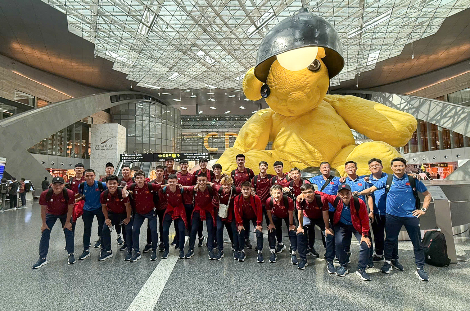 Đội tuyển U23 Việt Nam đã có mặt tại UAE tập huấn và thi đấu giao hữu 2 trận.