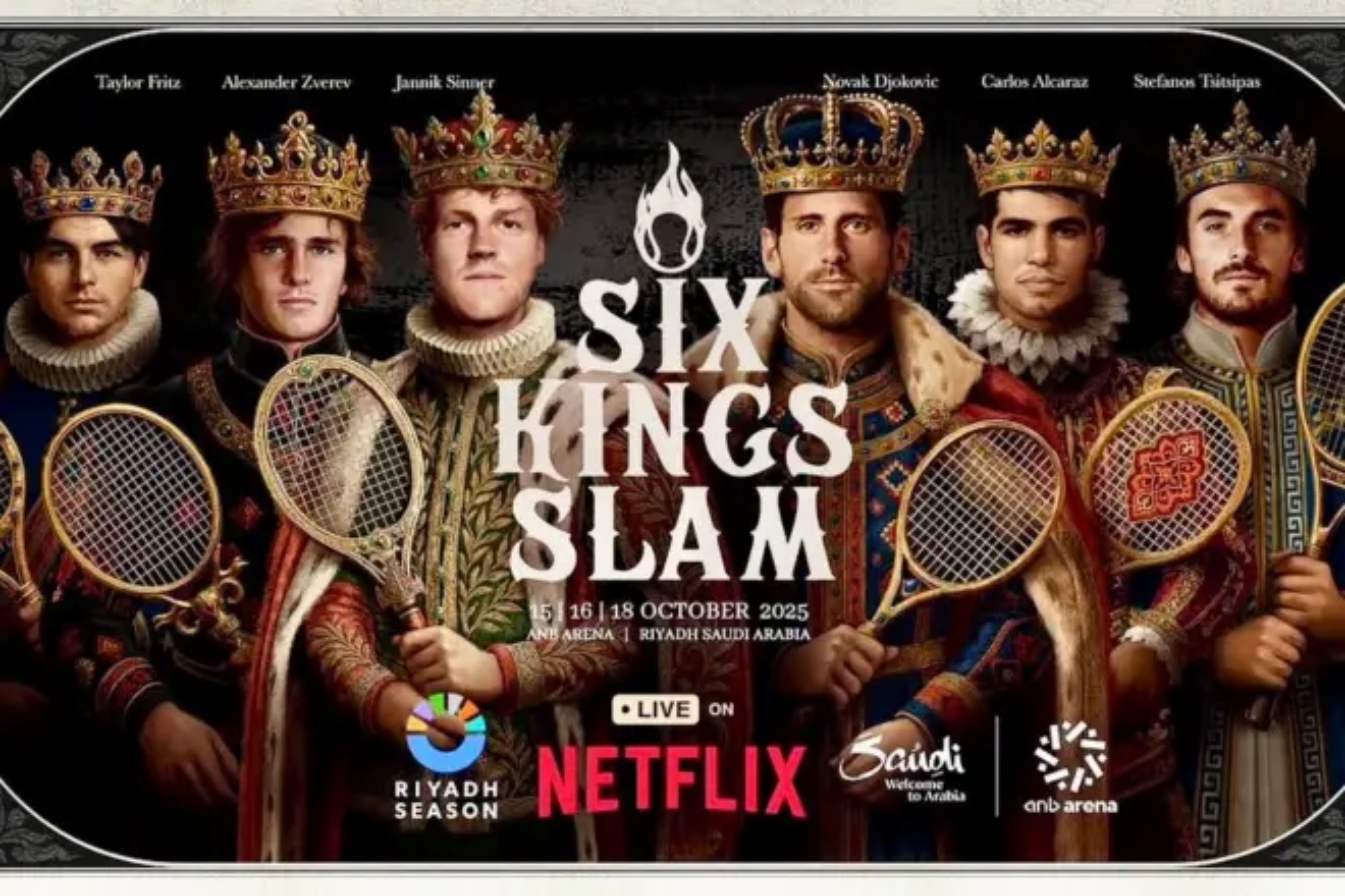 Six Kings Slam 2025: Sân khấu kim tiền của làng banh nỉ - Ảnh 1.