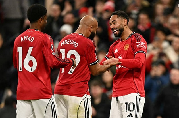 Cả hai tân binh Man Utd đều ghi bàn vào lưới Brighton. Cả hai tân binh Man Utd đều ghi bàn vào lưới Brighton.
