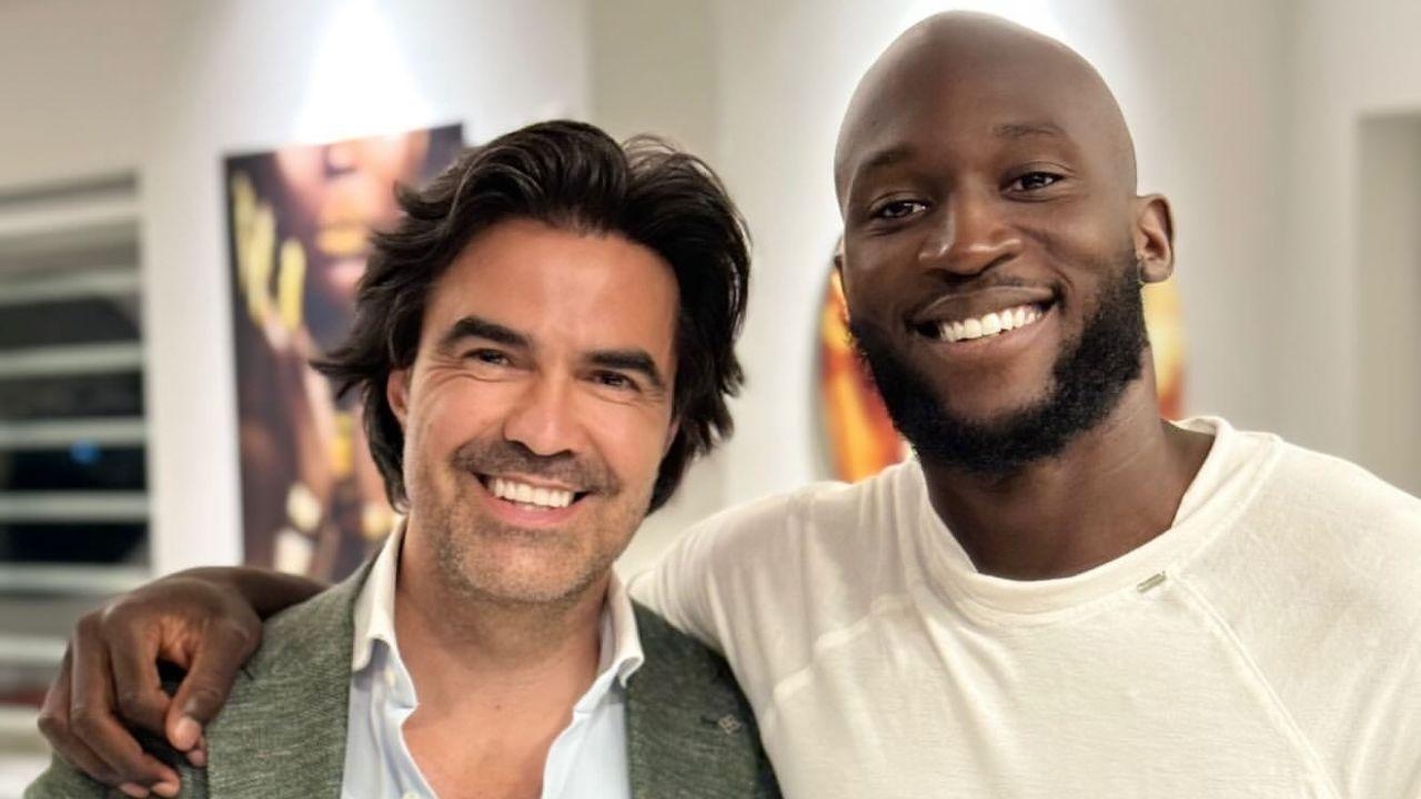 Romelu Lukaku và Federico Pastorello
