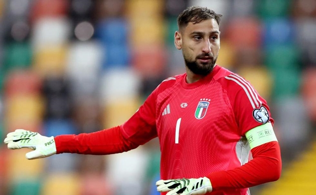 Gianluigi Donnarumma thi đấu tập trung cho tuyển Ý