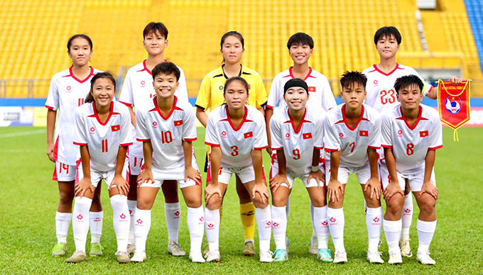 U17 nữ Việt Nam gần như chắc suất dự VCK châu Á 2026 khi rơi vào bảng D, chỉ phải cạnh tranh với U17 nữ Guam và Hồng Kông (Trung Quốc).
