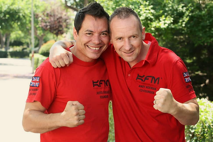 Chân dung Justo Dieguez và Andy Norman