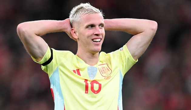 Dani Olmo tài năng nhưng thường xuyên dính chấn thương