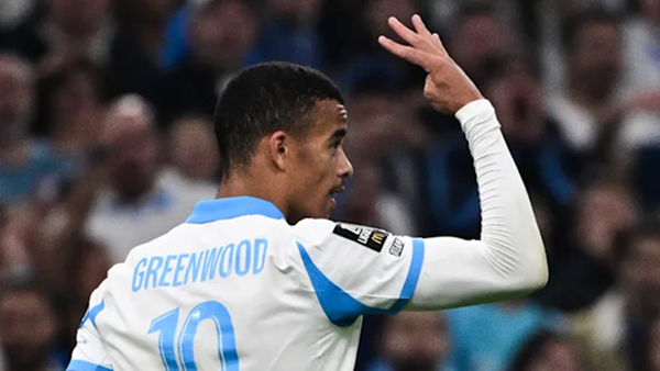 Greenwood ghi bốn bàn cho Marseille