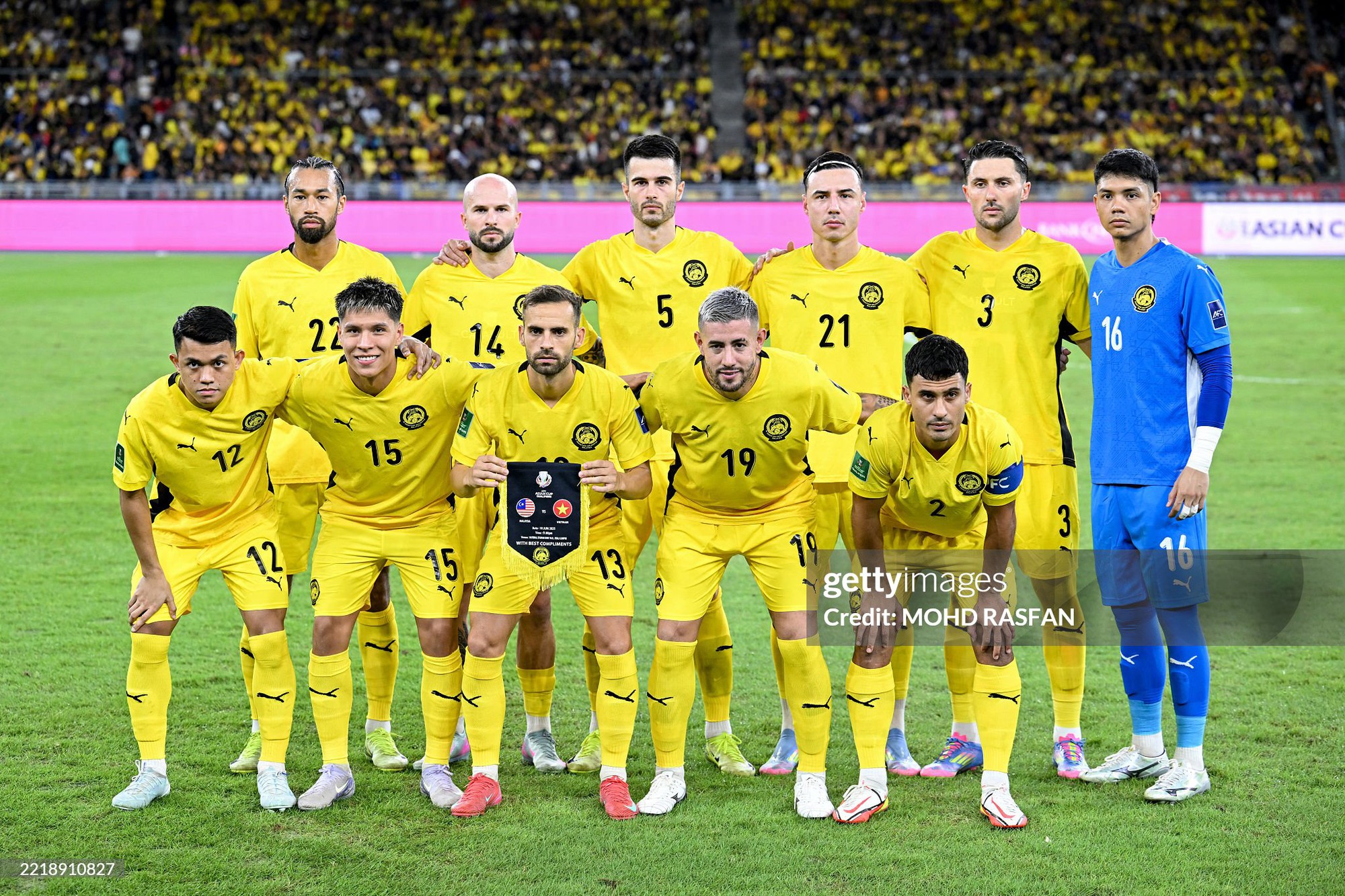 Tuyển Malaysia dẫn đầu bảng F vòng loại Asian Cup 2027