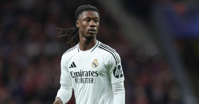 Camavinga thi đấu cho Real Madrid