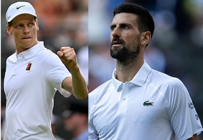 Jannik Sinner đối đầu với Djokovic ở bán kết Six Kings Slam