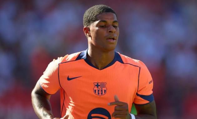 Marcus Rashford trong màu áo MU