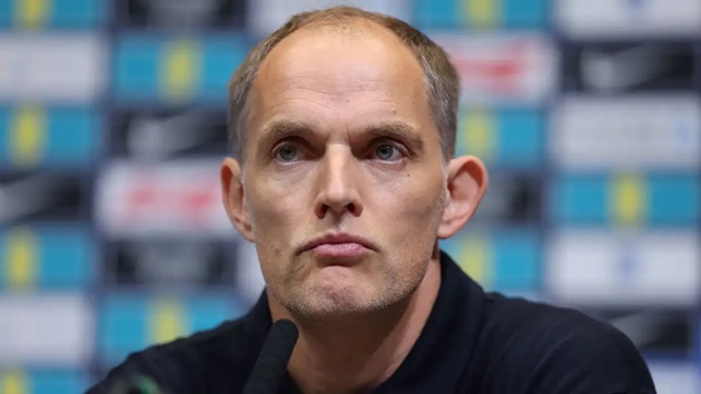 Tuchel huấn luyện đội tuyển Anh