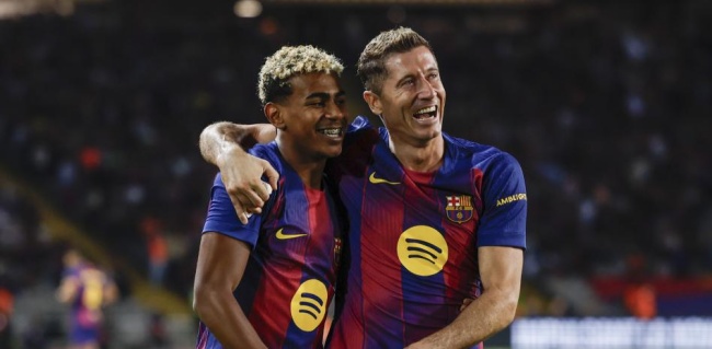 Yamal thi đấu nổi bật trở lại cho Barcelona