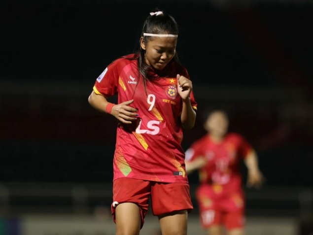 Đội bóng Việt Nam tạo ra siêu phẩm, giành chiến thắng đáng nể ở Cúp C1 châu Á- Ảnh 1. Huỳnh Như ghi bàn thắng duy nhất trận đấu