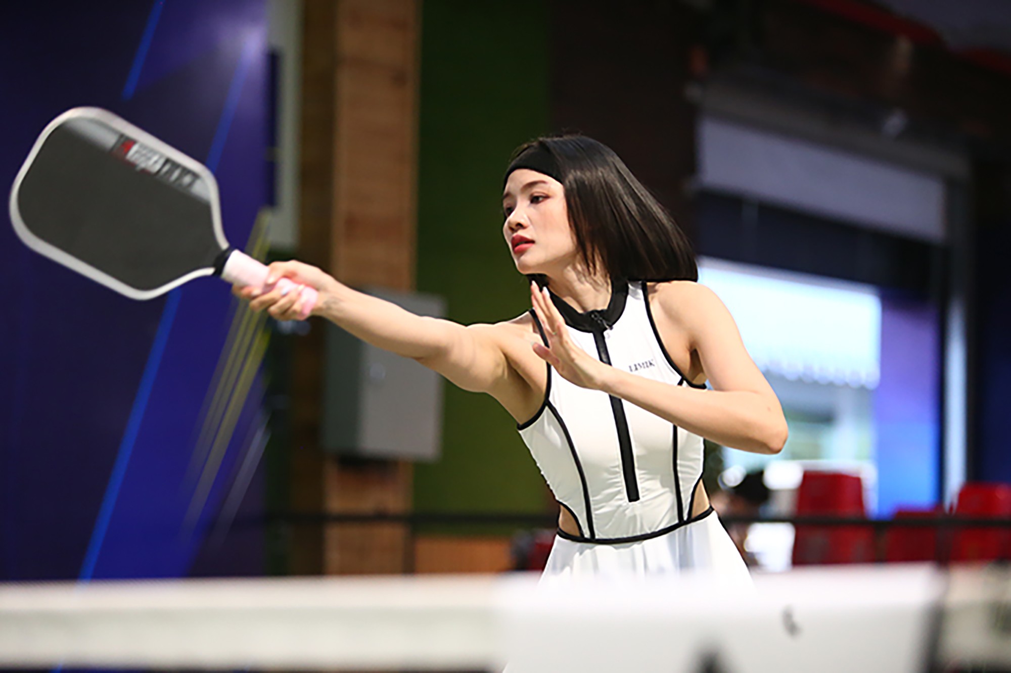 Hoài Phương chia sẻ niềm đam mê chơi pickleball mỗi ngày. Hoài Phương yêu thích chơi pickleball hàng ngày