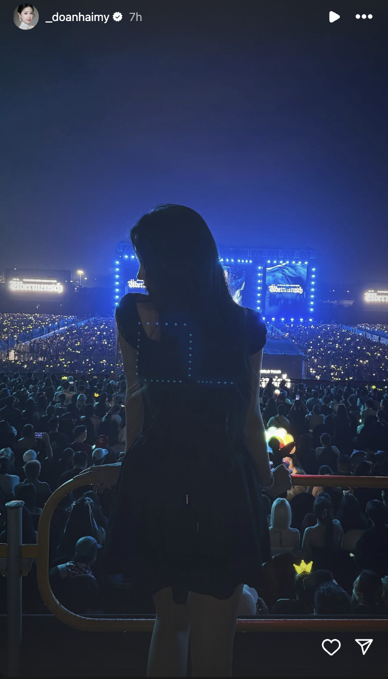 Hội hot WAG Doãn Hải My, Mai Hà Trang xinh đẹp quẩy tưng bừng tại concert G-Dragon, Văn Hậu - Đức Chinh cũng Hai nàng WAG đình đám tại concert G-Dragon