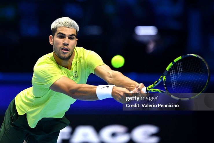 Alcaraz chơi tennis đỉnh cao tại ATP Finals