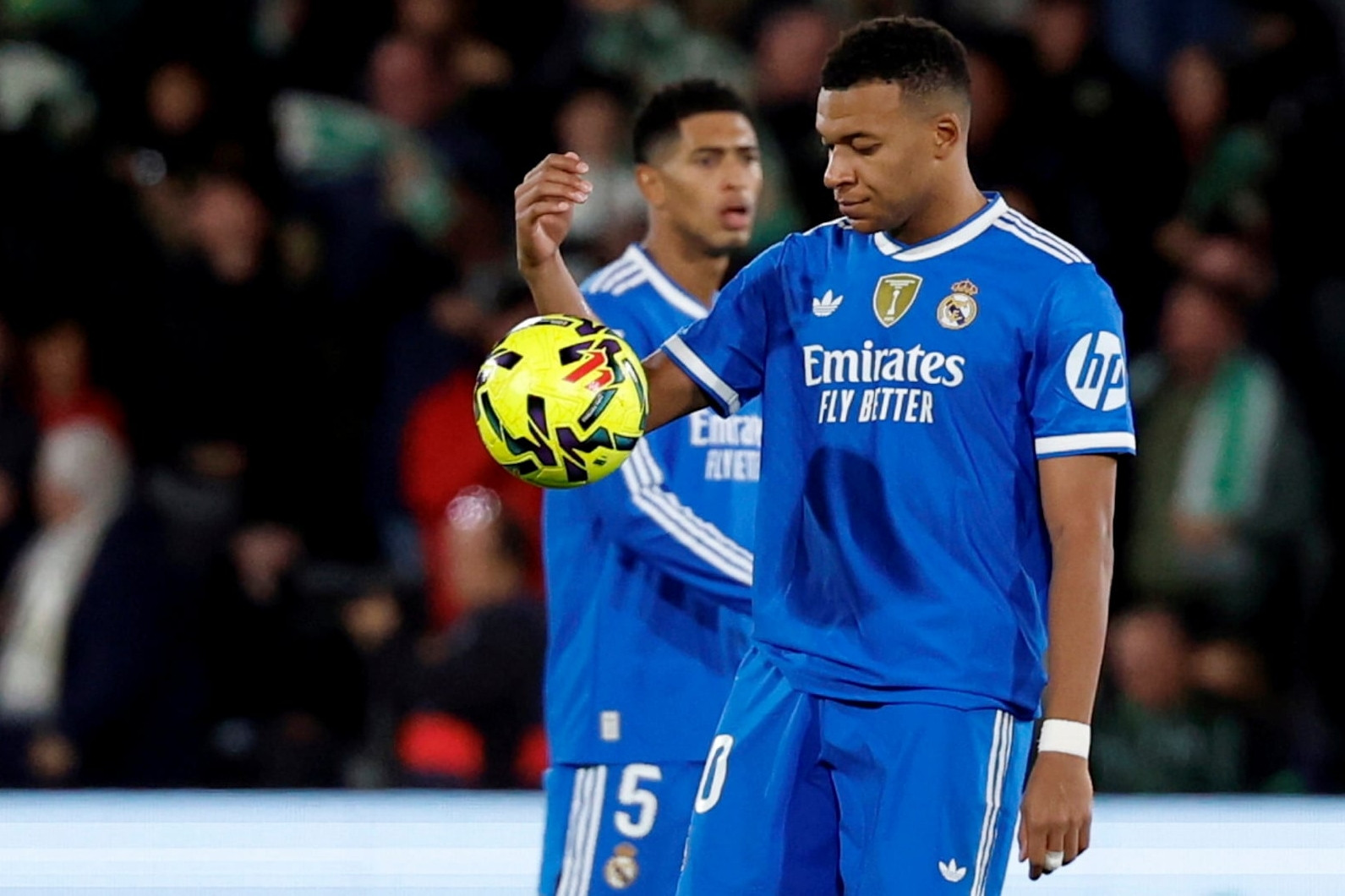 Nhân vật: Chỉ có Ronaldo mới hay hơn Mbappe - Ảnh 1. Mbappe trong màu áo Real Madrid