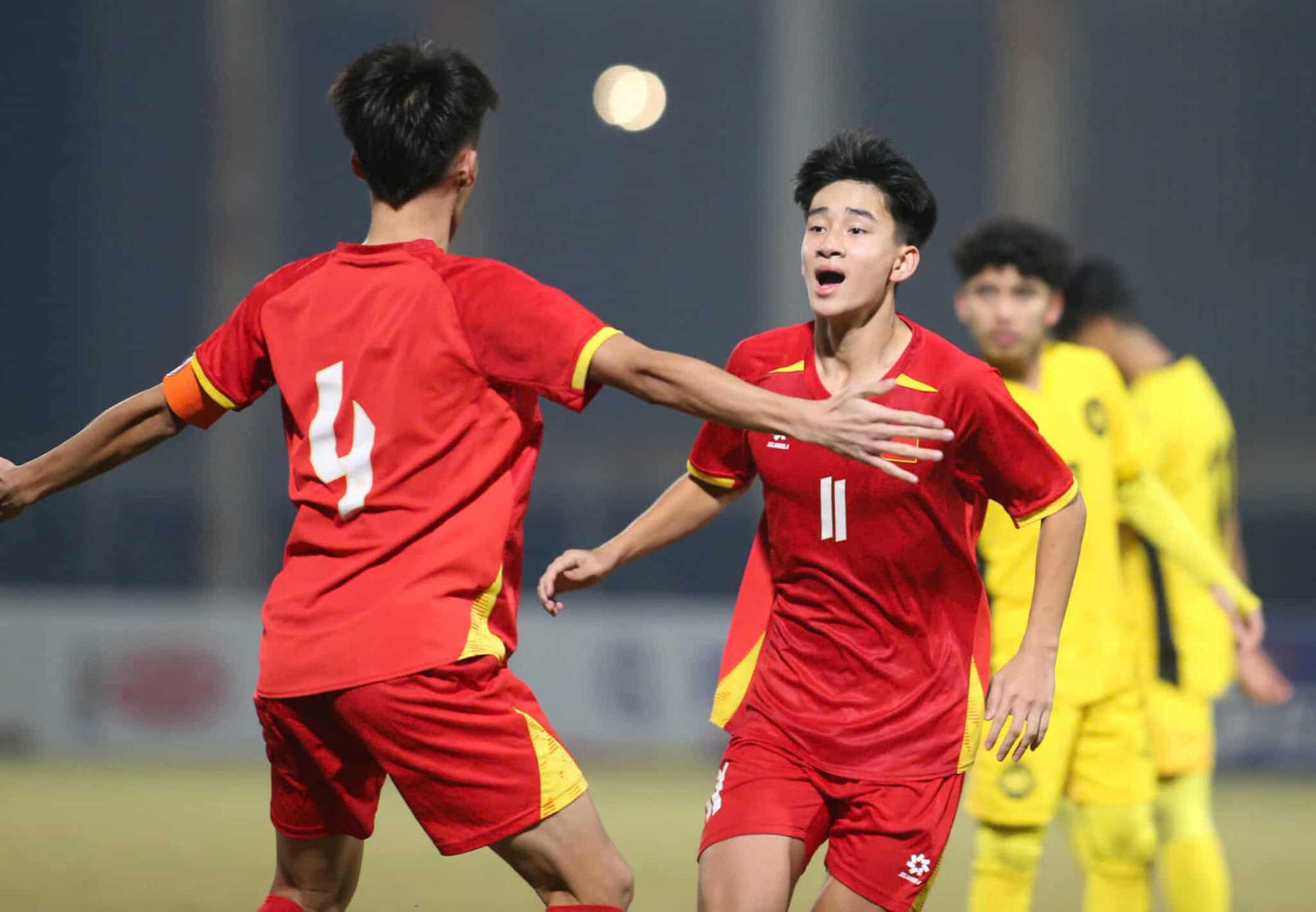 U17 Việt Nam áp đảo Malaysia