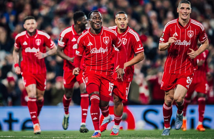 Nottingham Forest thi đấu áp đảo trước Malmo